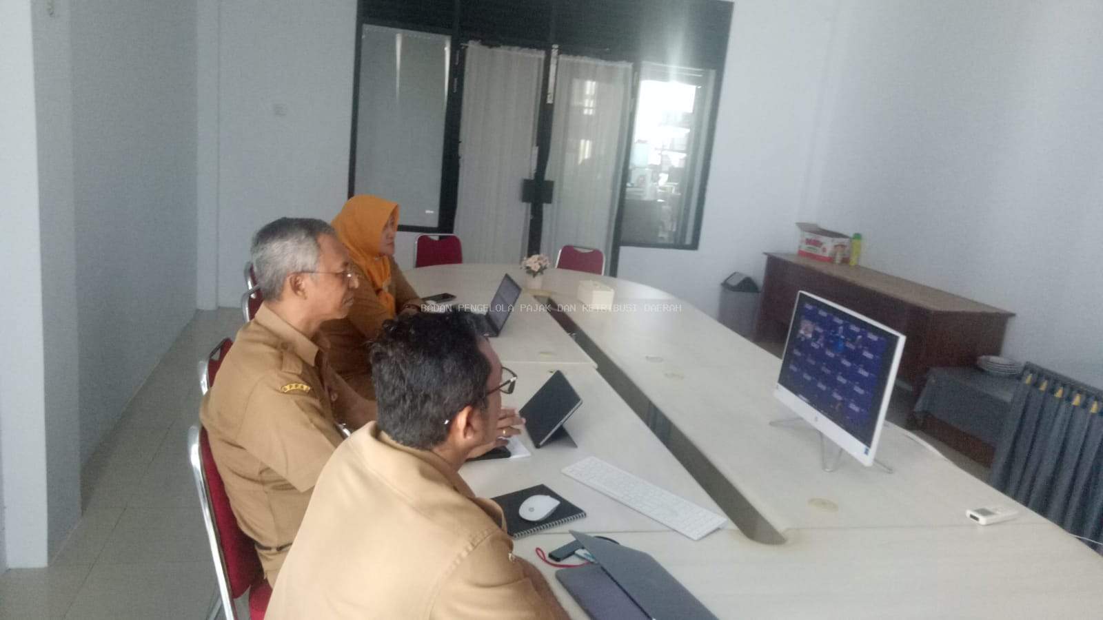 Zoom meeting Refreshment Elektronifikasi Transaksi Pemerintah Daerah (ETPD)
